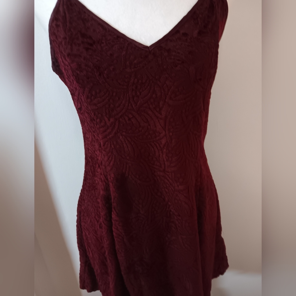 Victoria's Secret Deep Red Burgendy. Lace Lingerie